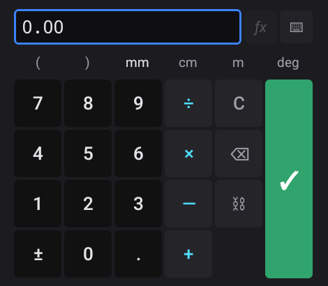 The expression keypad