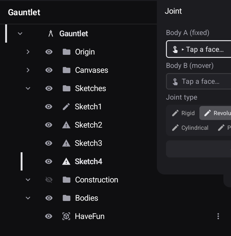 The design tree