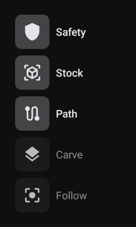 The viewport overlay toggles